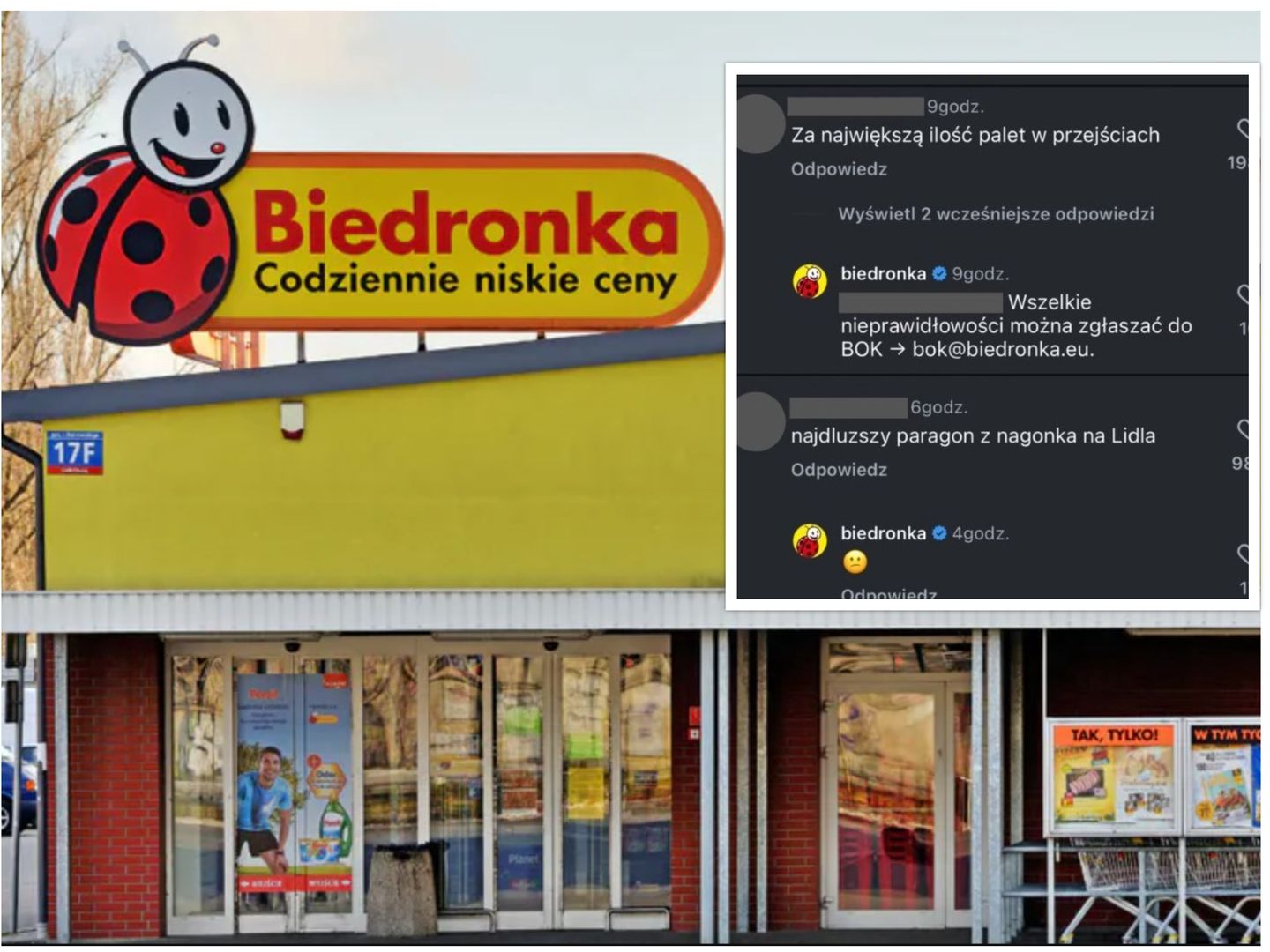 Akcja marketingowa Biedronki