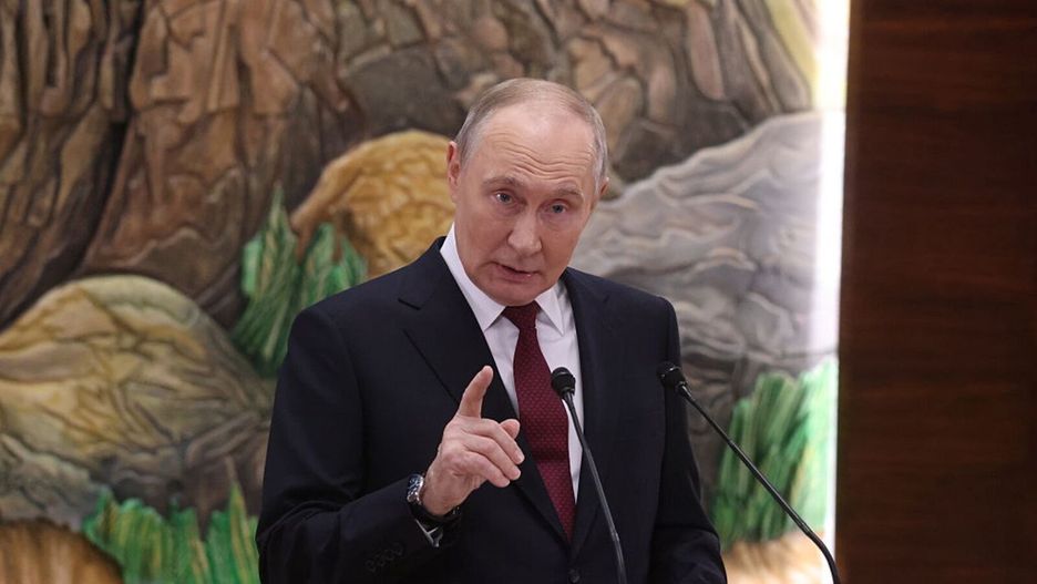 President Putin Makes A State Visit To Kyrgyzstan
BISHKEK, KYRGYZSTAN - NOVEMBER 27: Russian President Vladimir Putin speeches during his press conference after the Summit of  Collective Security Treaty Organization, on November 27, 2025 in Bishkek, Kyrgyzstan. Vladimir Putin makes a three-day state visit to the Kyrgyz Republic. During his stay he takes part in a regular session of the Collective Security Council of the Collective Security Treaty Organisation (CSTO). Putin will also hold talks with President of Kyrgyzstan Sadyr Japarov to discuss development of the strategic partnership and allied relationship between Russia and Kyrgyzstan. (Photo by Contributor/Getty Images)
Contributor