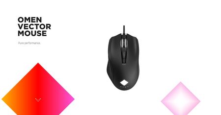 Uniwersalny konkret - myszka OMEN Vector Mouse od HP