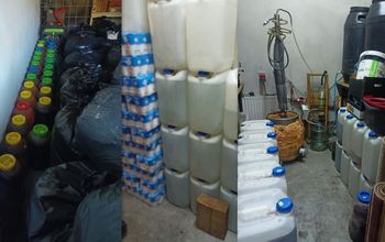 Radzyń: Miał 2200 litrów alkoholu i zacieru oraz pół tony cukru. Wytwórnia bimbru zlikwidowana
