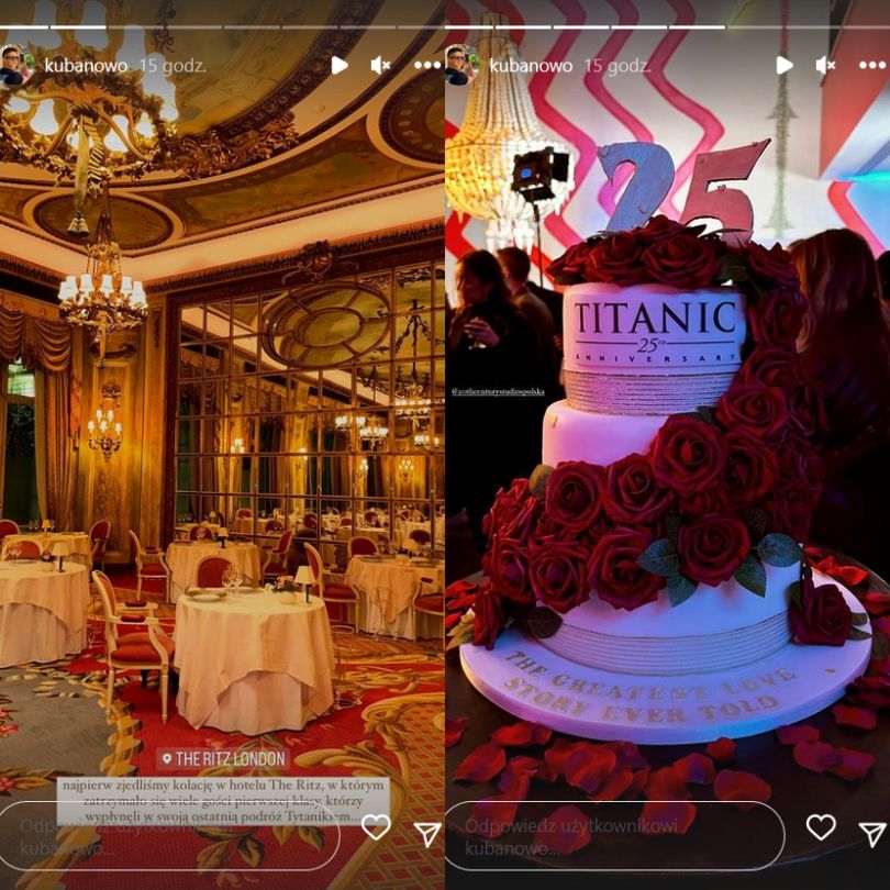 "Titanic" wraca do kin! Jeleniewska wybrała się na premierę do Londynu