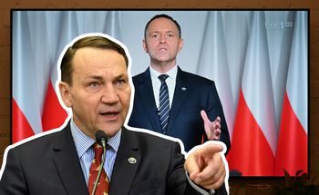 "Tchórz jak Duda". Sikorski ostro o decyzji prezydenta