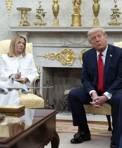 Meloni nie przekonała Trumpa. "Cła czynią Amerykę bogatą"