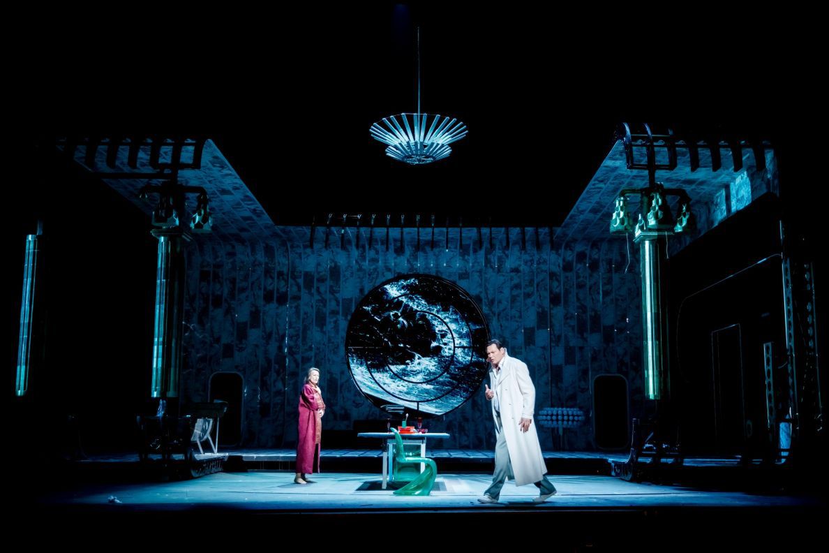 Nadja Stefanoff (Ariadna) i Rafał Bartmiński (Bachus) © Krzysztof Bieliński