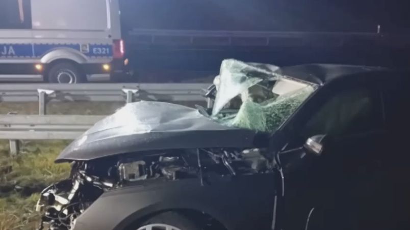 Wypadek w miejscowości