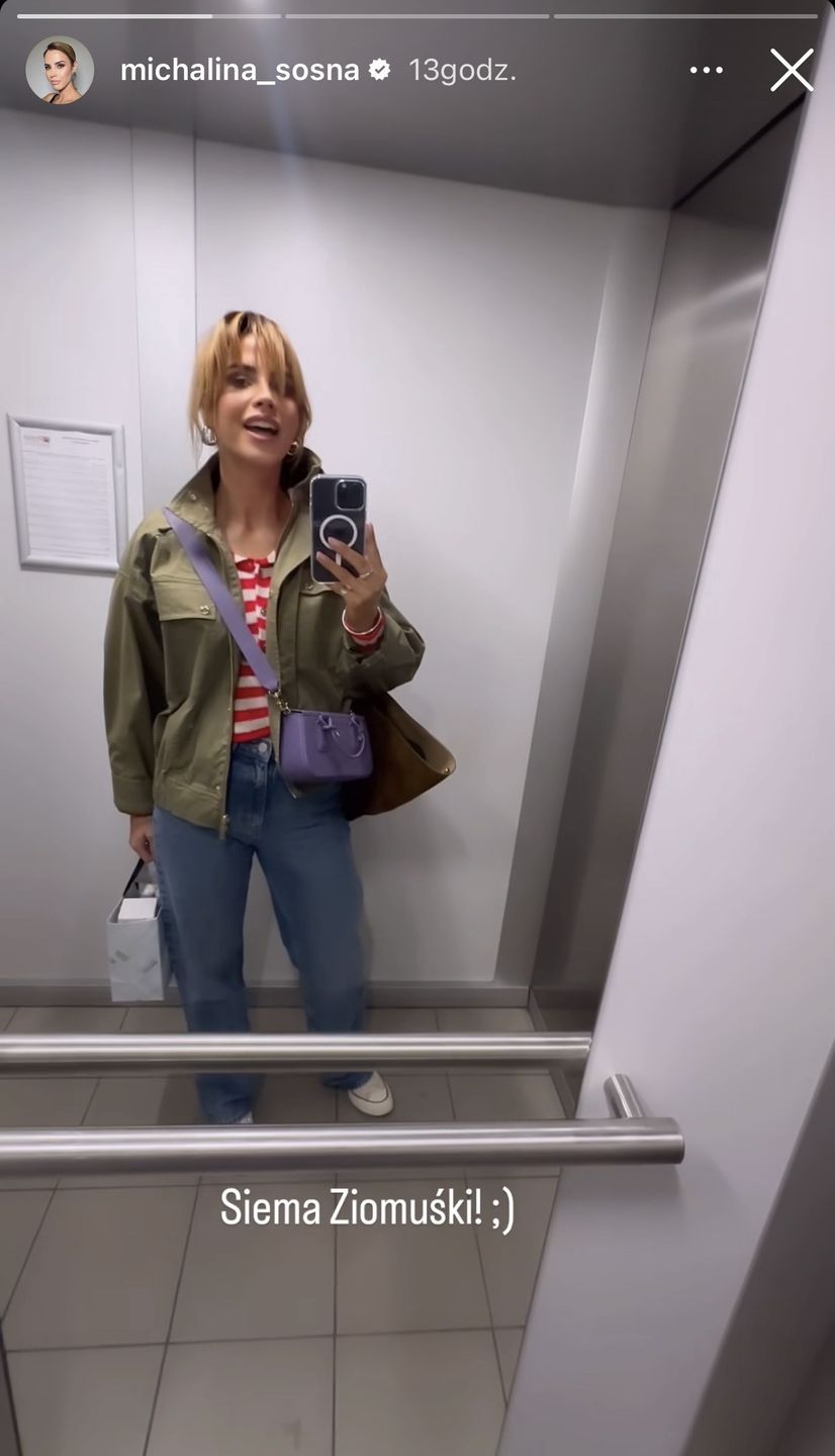 Michalina Sosna w stylizacji na luzie