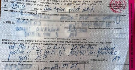 62-latek w Porsche pędził 128 km/h w terenie zabudowanym