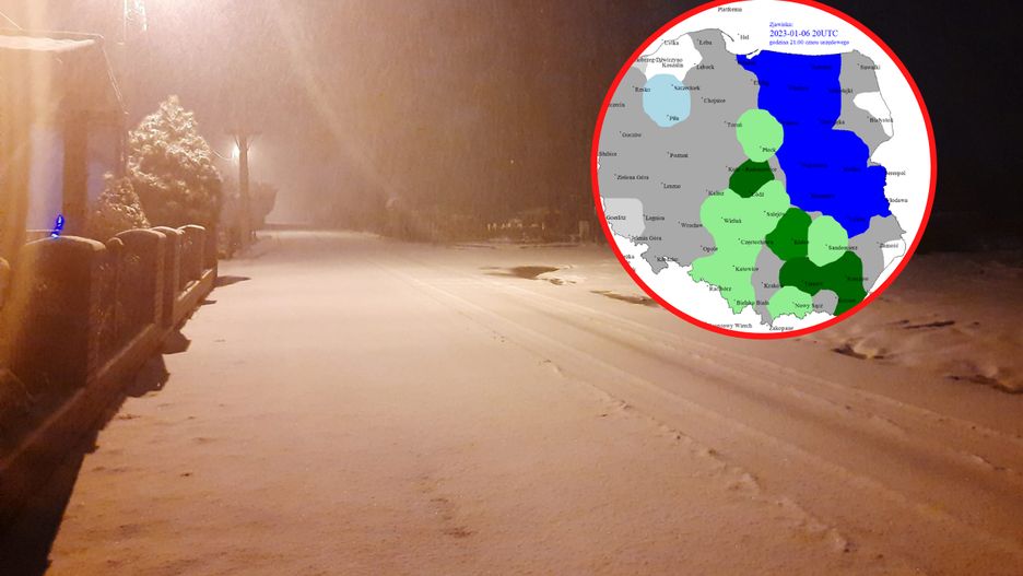 Pogoda. IMGW: trudne warunki na drogach