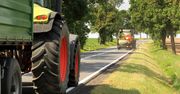 Wyprzedzanie traktora, a linia ciągła. Przepisy są jasne