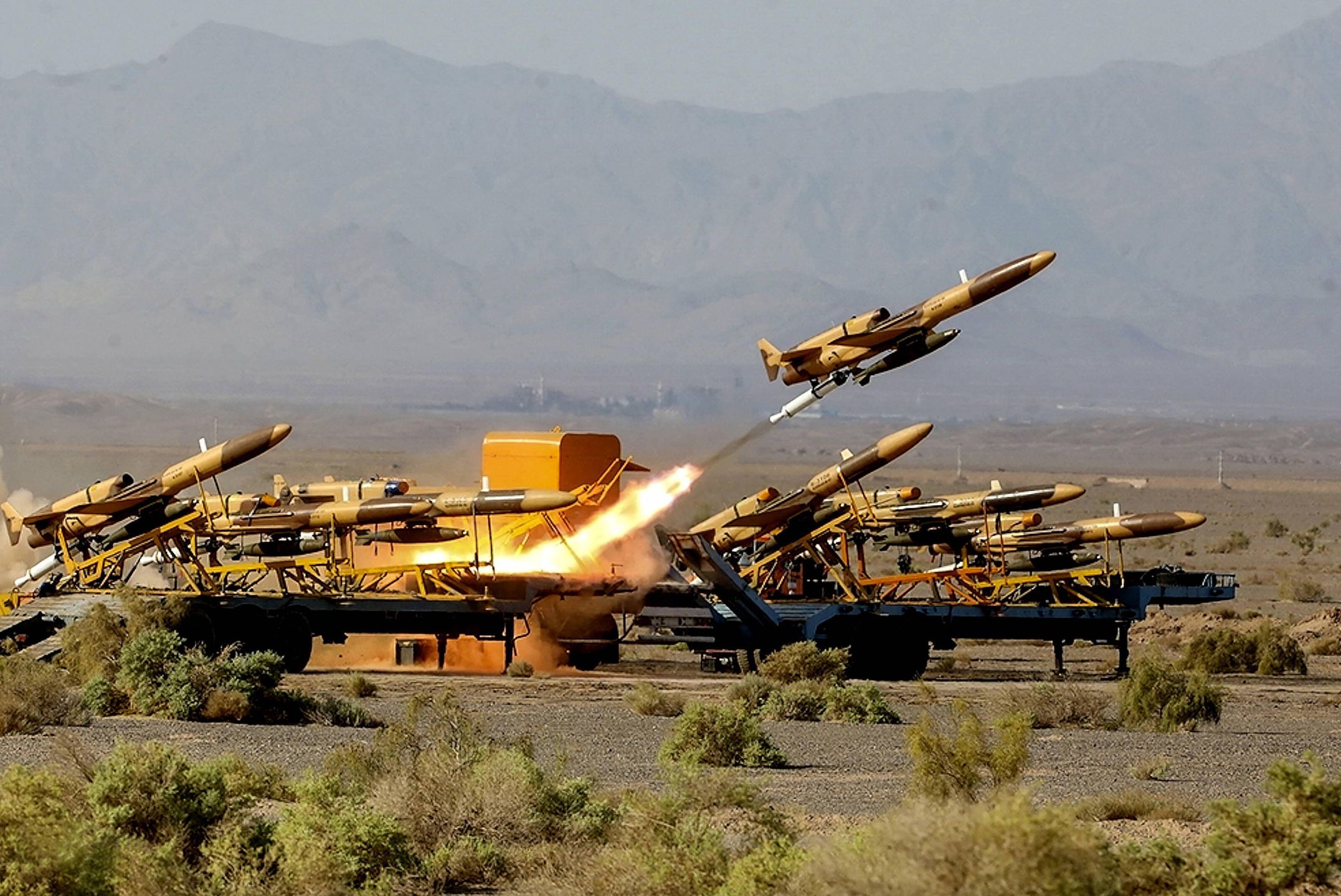 Iran Started Nationwide Drone Exercises
SalamPix/ABACA
Nationwide Drone Exercises