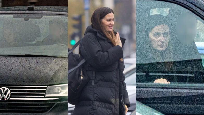 Agnieszka Grochowska z tajemniczym przyjacielem (?)