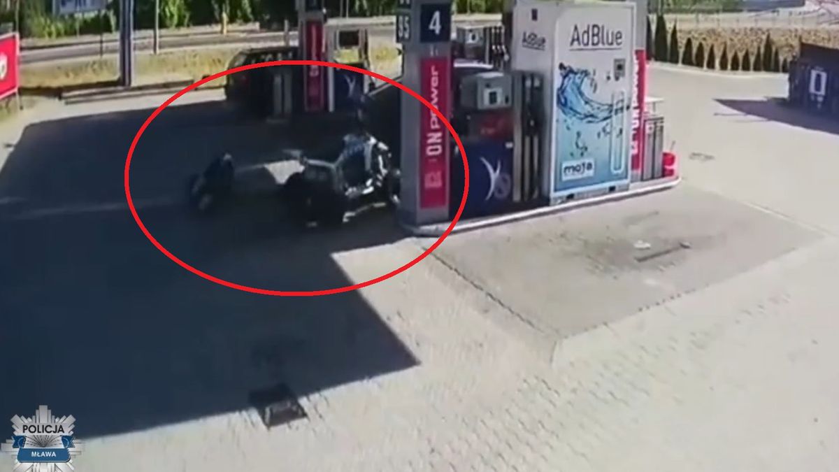 Wjechał quadem w bmw
