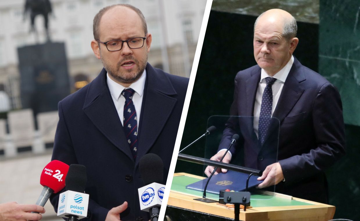 Kontrowersyjne słowa kanclerza Niemiec. "To udział w kampanii wyborczej"