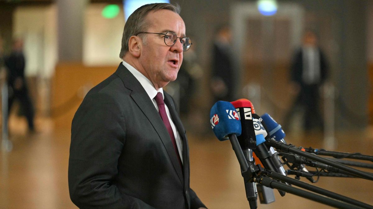 Niemiecki minister obrony Boris Pistorius