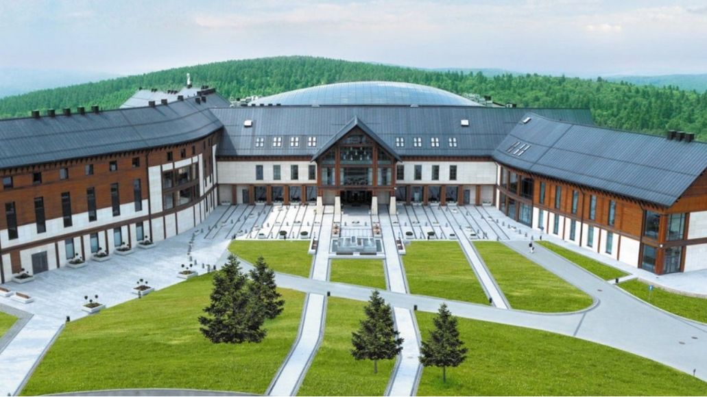 Hotel Arłamów znajduje się w gminie Ustrzyki Dolne