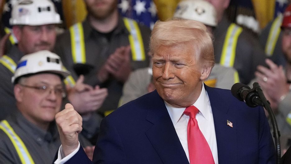 Temporary
President Donald Trump speaks during an executive order signing event in the East Room of the White House, Tuesday, April 8, 2025, in Washington. (AP Photo/Alex Brandon)
Alex Brandon