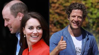 Kate Middleton OBLAŁA SIĘ RUMIEŃCEM podczas miłej pogawędki ze znanym aktorem. Mina Williama? Wymowna (FOTO)