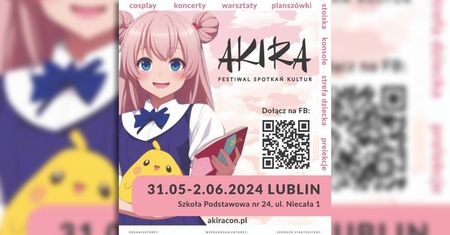 Święto kultury azjatyckiej zawita do Lublina! To wszystko za sprawą Festiwalu Spotkań Kultur Akira!