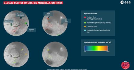 Woda na Marsie. Badacze stworzyli niewiarygodną mapę