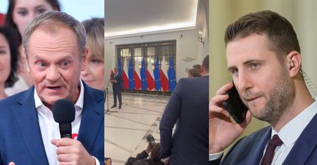 Donald Tusk OSTRO do dziennikarza TVP na sejmowej konferencji! "Proszę wyjąć RĘKĘ Z KIESZENI, jak pan do mnie mówi" (WIDEO)