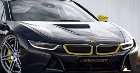 BMW i8 – przymiarka Manharta