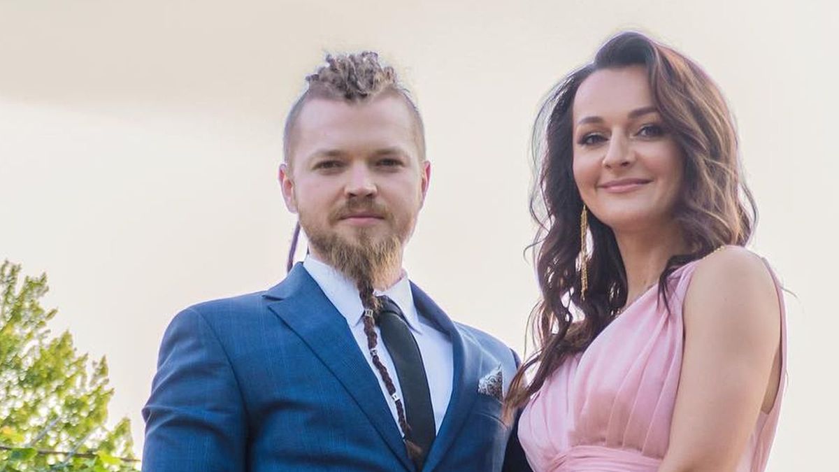 Sylwester Wardęga i jego partnerka Monika Kołakowska