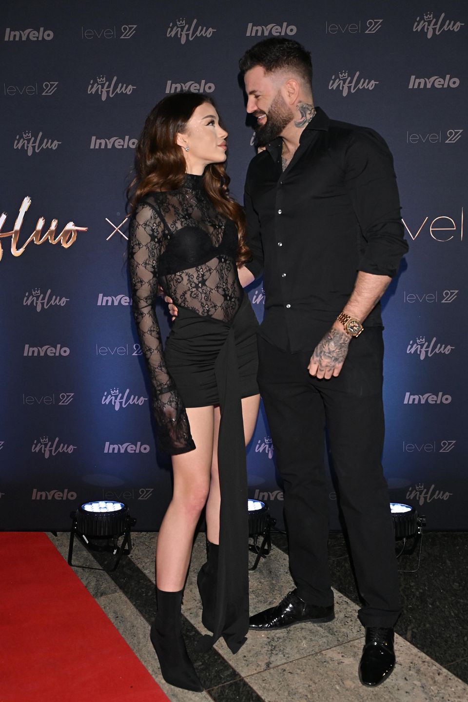 Wojtek Gola i Sofi na imprezie integracyjnej influo.agency