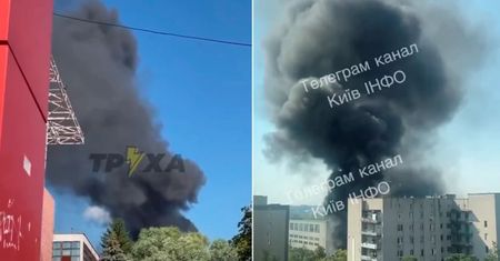 Alarmujące nagrania z Kijowa krążą w sieci. "Doszło do detonacji"