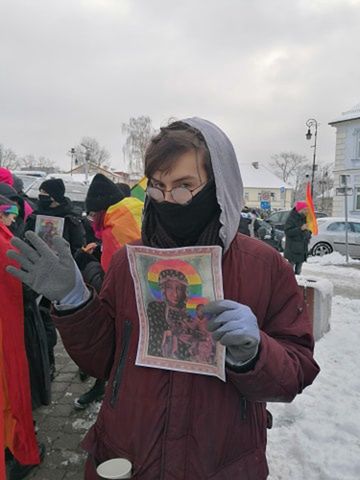 Margot okazuje solidarność aktywistkom