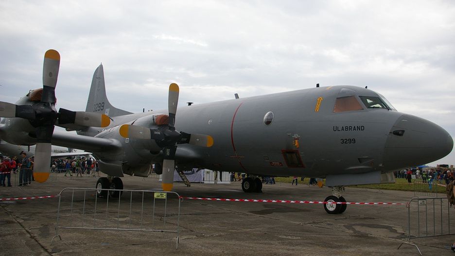 Morski samolot patrolowy P-3C Orion sił powietrznych Norwegii