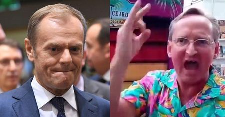 Cejrowski grozi Tuskowi: "MUSZĘ MU DAĆ W PYSK. Obraził moją mamusię!"