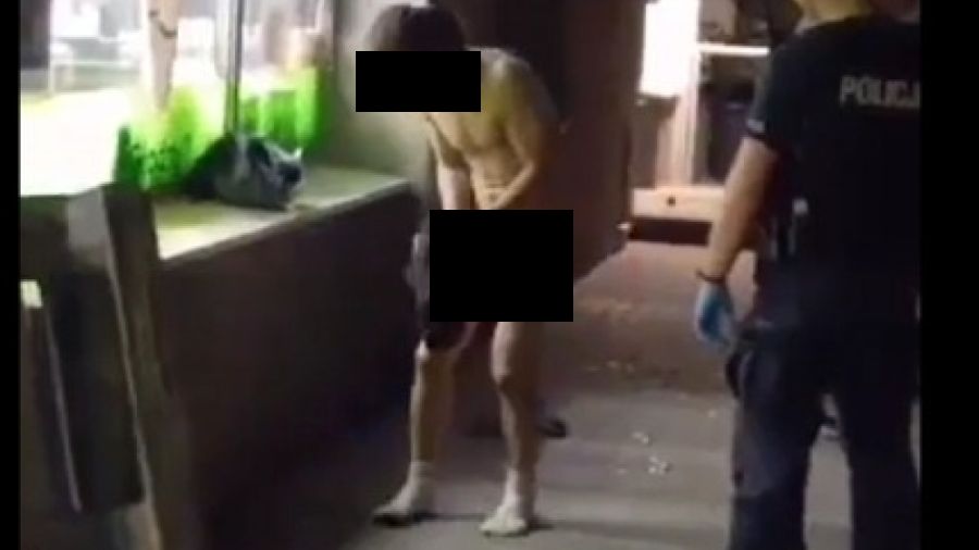 Mężczyzna był agresywny i zachowywał się irracjonalnie