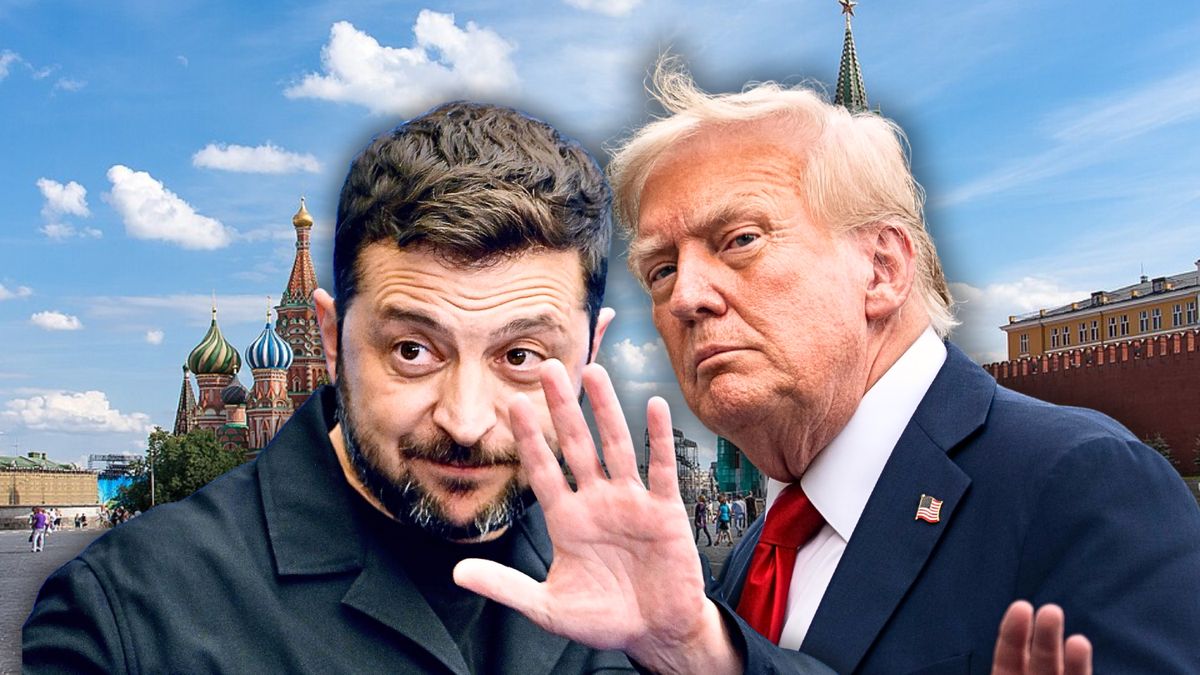 Wołodymyr Zełenski, Donald Trump