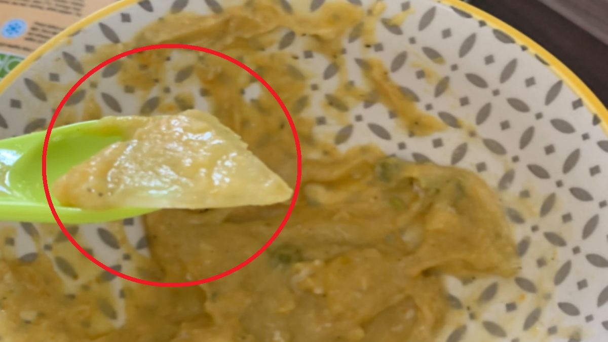 Mama znalazła w posiłku swojej córeczki duży kawałek szkła