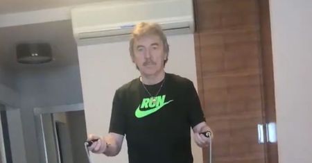 Zbigniew Boniek żadnego wyzwania się nie boi. Prezes PZPN dał popis na skakance