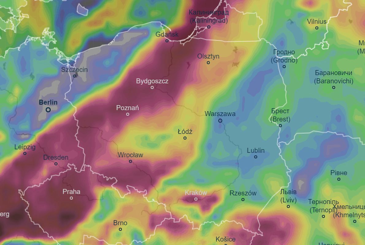 Polscy Łowcy Burz ostrzegają przed załamaniem pogody