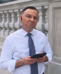 Prezydent Andrzej Duda rapował. "Dokonał ogromnej promocji #Hot16Challenge2"
