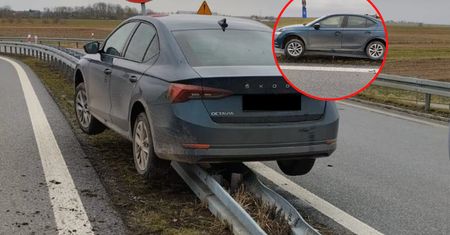 Unosił się nad ziemią. Niecodzienny widok na S12