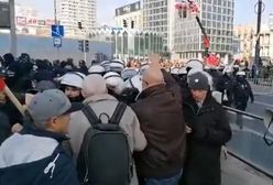 Marsz Niepodległości. Protest antyfaszystów. Interwencja policji