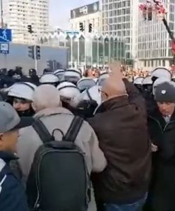 Marsz Niepodległości. Protest antyfaszystów. Interwencja policji