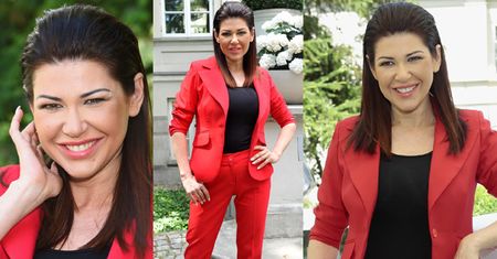 Elegancka Iwonka Węgrowska pozuje dla zwierząt (ZDJĘCIA)