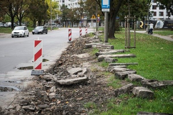 Rozszerzony zakres prac na ulicy Ordona. "Jest gorzej niż się wydawało"