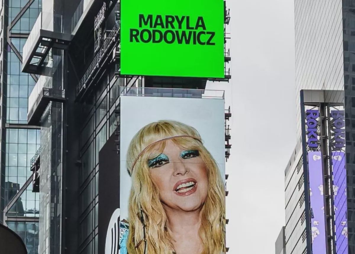 Maryla Rodowicz na Times Square. „Tego nie było nawet w moim bingo”