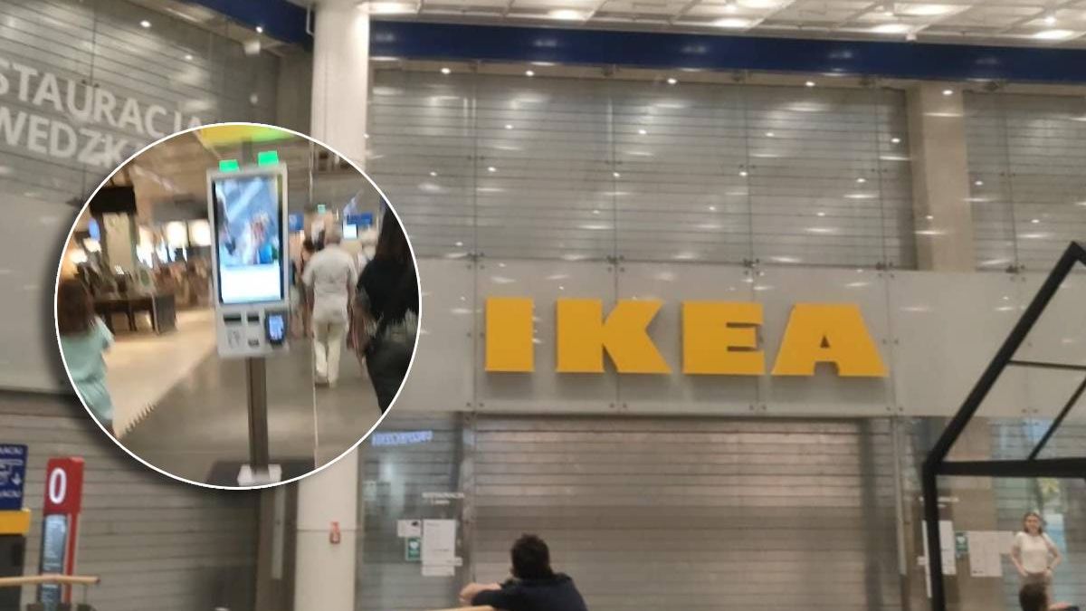 Ewakuacja w sklepie IKEA Lublin