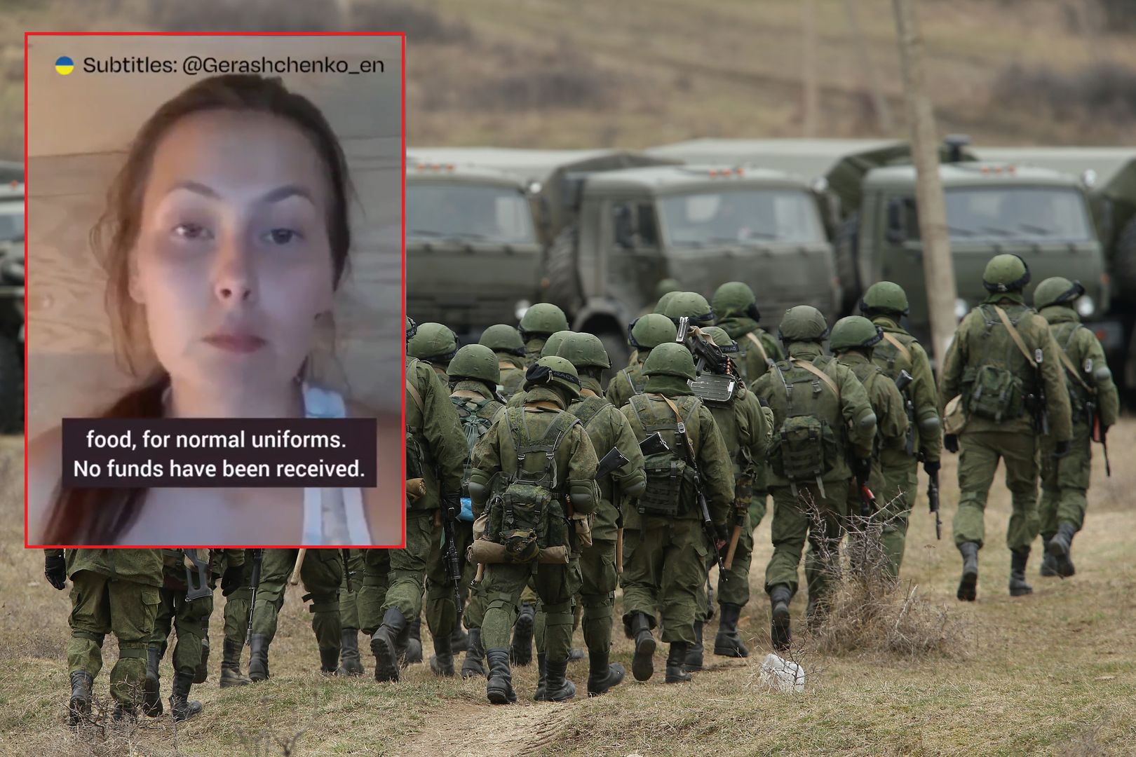 Żona rosyjskiego żołnierza ujawnia prawdę. Czuje się oszukana