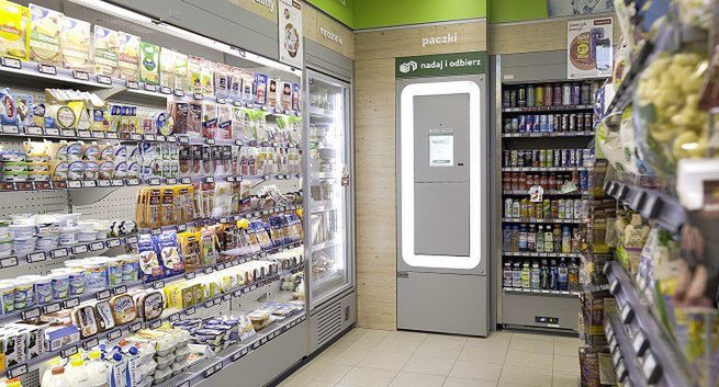 Żabka testuje maszyny do odbioru paczek