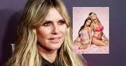 Heidi Klum pozuje w reklamie bielizny. Towarzyszy jej córka. "Nie ma z tym żadnego problemu"
