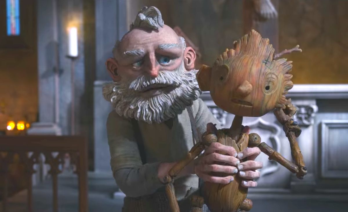 Gepetto i Pinokio według Guillermo del Toro
