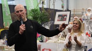 Szczecinek: Krzysztof "Diablo" Włodarczyk w mieście. Wziął udział w akcji dla dzieci