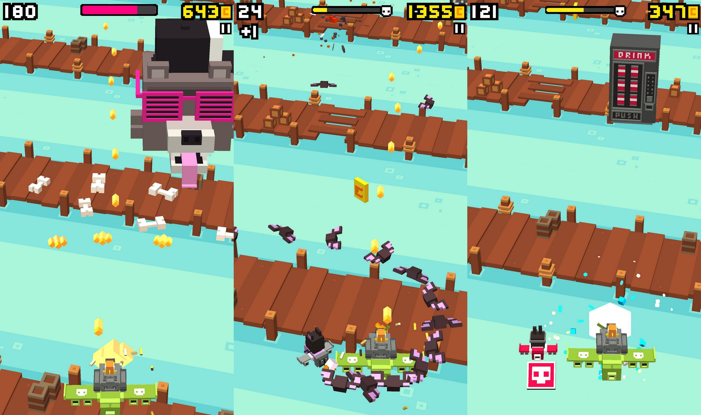 Shooty Skies - samoloty twórców Crossy Road lądują na smartfonach i tabletach [Android i iOS] 3